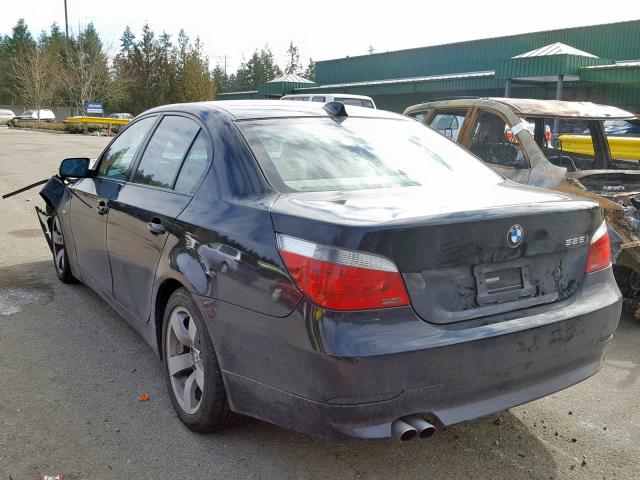 WBANA53524B846029 - 2004 BMW 525 I BLACK photo 3