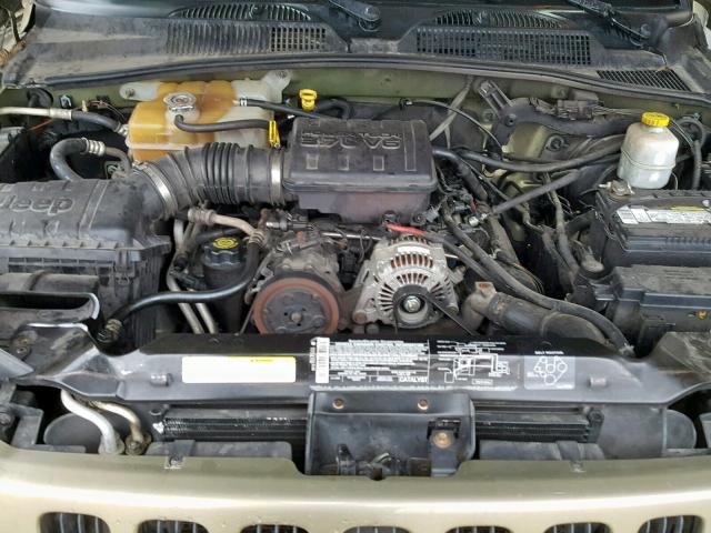 1J4GL38K83W735575 - 2003 JEEP LIBERTY RE GREEN photo 7