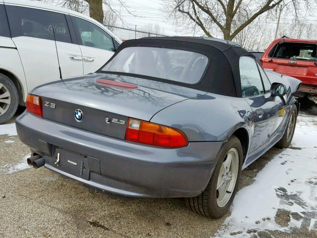 4USCH933XXLF79147 - 1999 BMW Z3 2.3 GRAY photo 4