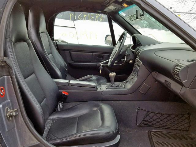 4USCH933XXLF79147 - 1999 BMW Z3 2.3 GRAY photo 5