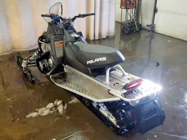 SN1CBA6G1JC148429 - 2018 POLARIS SNOWMOBILE BLACK photo 3