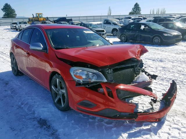 YV1902FH4C2078932 - 2012 VOLVO S60 T6 RED photo 1