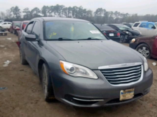 1C3CCBAG1DN736230 - 2013 CHRYSLER 200 LX GRAY photo 1