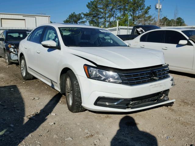 1VWBT7A38HC037774 - 2017 VOLKSWAGEN PASSAT SE WHITE photo 1