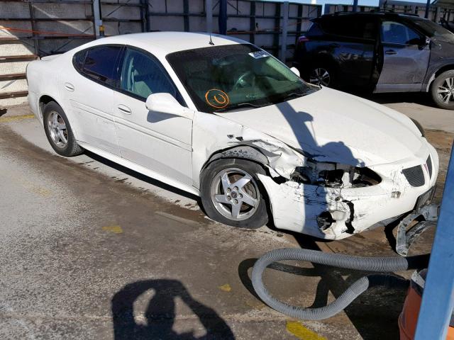2G2WP522351183685 - 2005 PONTIAC GRAND PRIX WHITE photo 1
