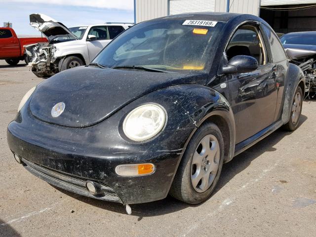 3VWCK21C53M414336 - 2003 VOLKSWAGEN NEW BEETLE Schwarz Foto 2