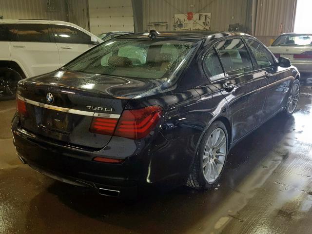 WBAYF8C53ED652714 - 2014 BMW 750 LXI BLUE photo 4