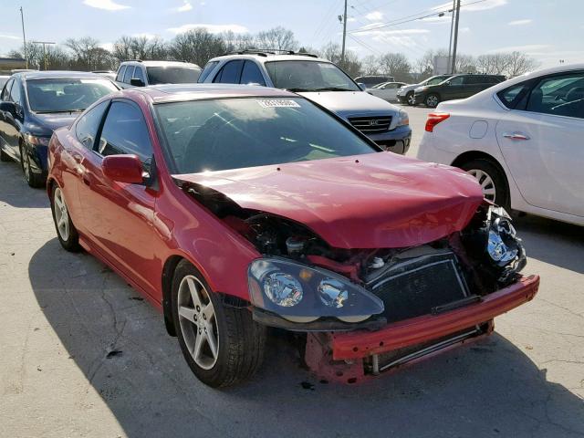 JH4DC53074S008462 - 2004 ACURA RSX TYPE-S RED photo 1