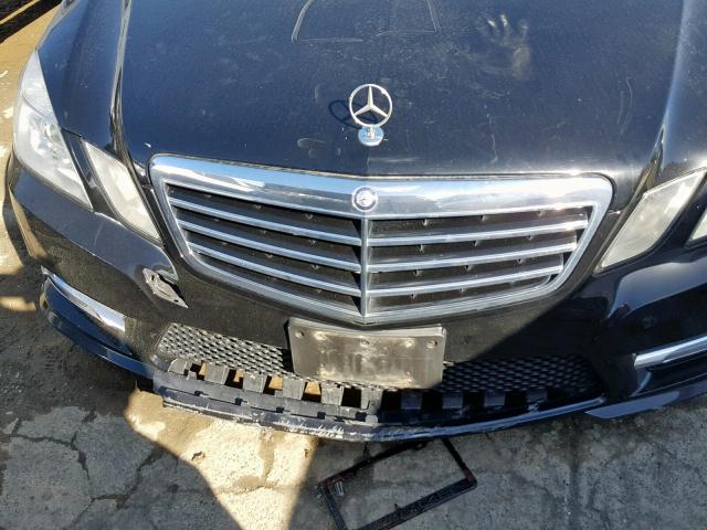 WDDHF5KB7DA690364 - 2013 MERCEDES-BENZ E 350 BLACK photo 9