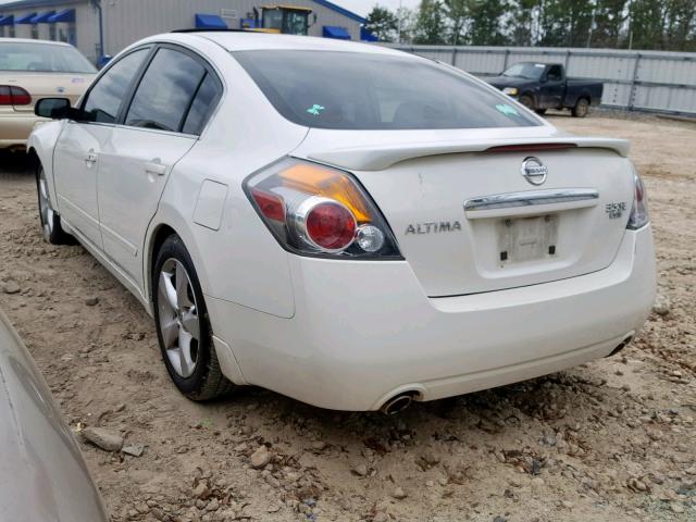 1N4BL21E67C117988 - 2007 NISSAN ALTIMA 3.5 WHITE photo 3