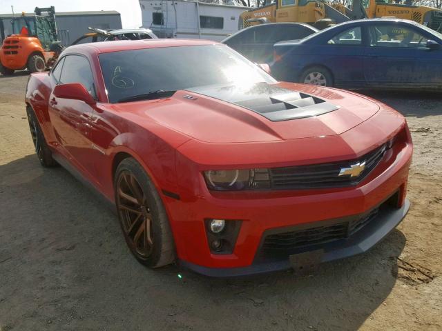 2G1FZ1EP9D9807259 - 2013 CHEVROLET CAMARO ZL1 RED photo 1