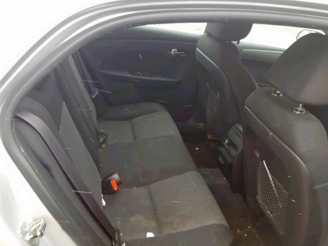 1G1ZC5E14BF219338 - 2011 CHEVROLET MALIBU 1LT ვერცხლისფერი ფოტო 6