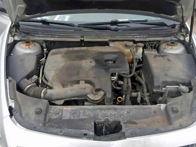 1G1ZC5E14BF219338 - 2011 CHEVROLET MALIBU 1LT ვერცხლისფერი ფოტო 7