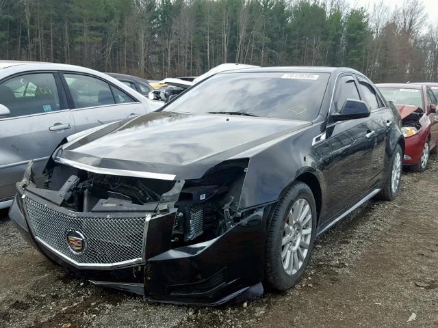 1G6DC5EY2B0104001 - 2011 CADILLAC CTS BLACK photo 2