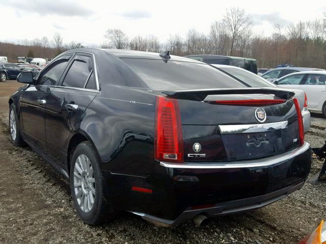 1G6DC5EY2B0104001 - 2011 CADILLAC CTS BLACK photo 3