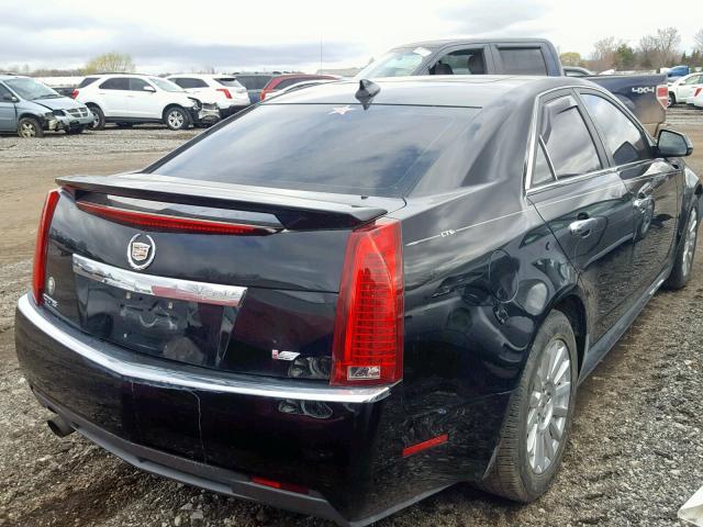 1G6DC5EY2B0104001 - 2011 CADILLAC CTS BLACK photo 4