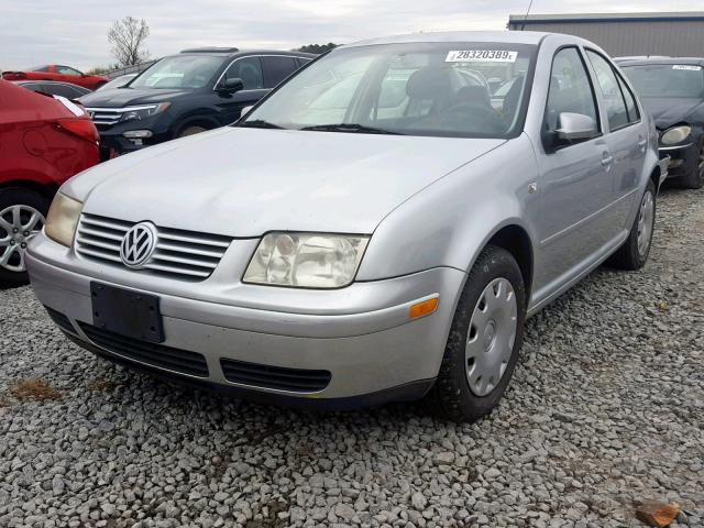 3VWSB69M71M147472 - 2001 VOLKSWAGEN JETTA GLS GRAY photo 2