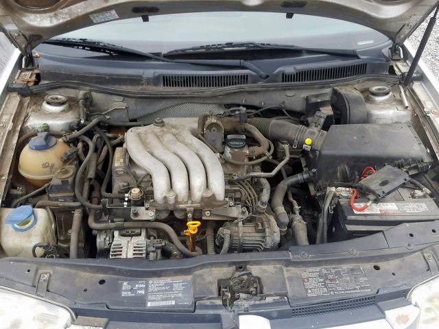 3VWSB69M71M147472 - 2001 VOLKSWAGEN JETTA GLS GRAY photo 7