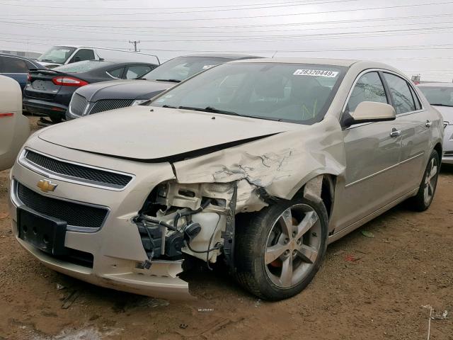 1G1ZC5EU1CF129186 - 2012 CHEVROLET MALIBU 1LT 米色 照片 2
