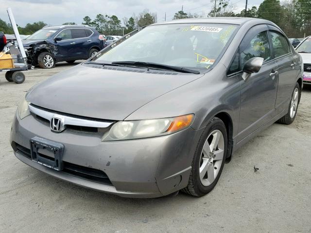 1HGFA16958L061598 - 2008 HONDA CIVIC EXL GRAY photo 2