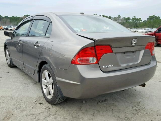 1HGFA16958L061598 - 2008 HONDA CIVIC EXL GRAY photo 3