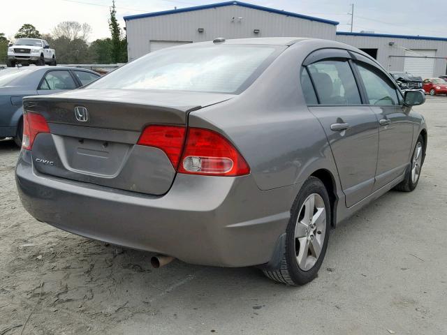 1HGFA16958L061598 - 2008 HONDA CIVIC EXL GRAY photo 4