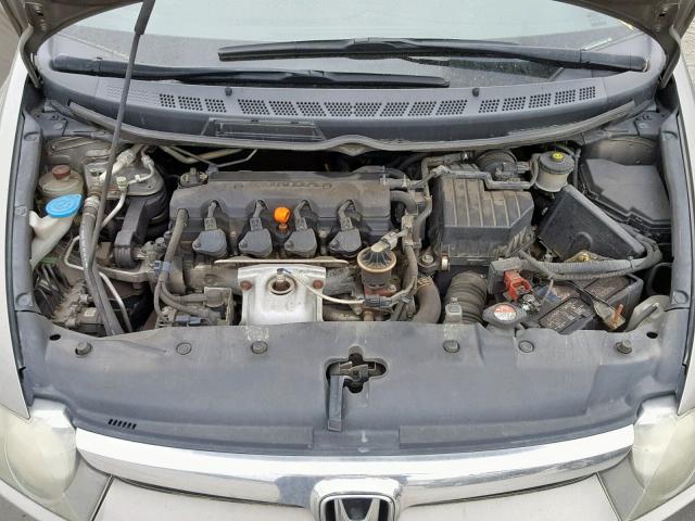 1HGFA16958L061598 - 2008 HONDA CIVIC EXL GRAY photo 7