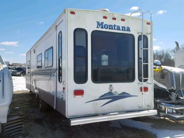 4YDT3352232207685 - 2002 KEYSTONE MONTANA WHITE photo 3