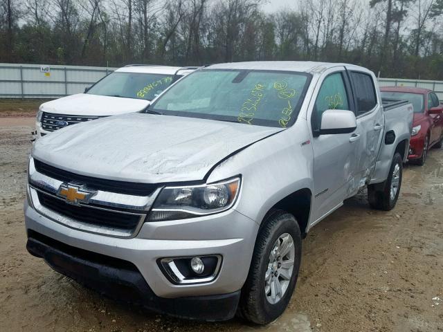 1GCPTCE11G1288012 - 2016 CHEVROLET COLORADO L SILVER photo 2