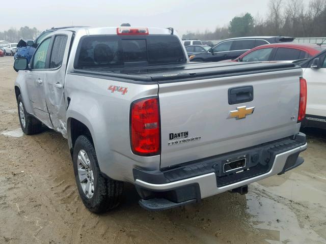 1GCPTCE11G1288012 - 2016 CHEVROLET COLORADO L SILVER photo 3