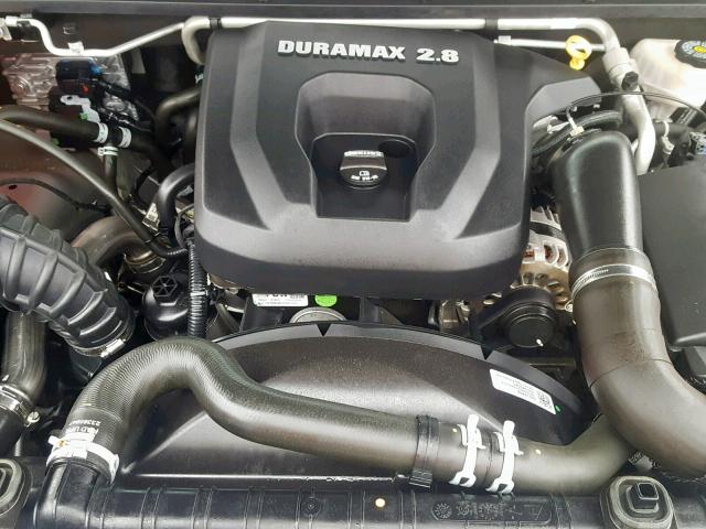 1GCPTCE11G1288012 - 2016 CHEVROLET COLORADO L SILVER photo 7