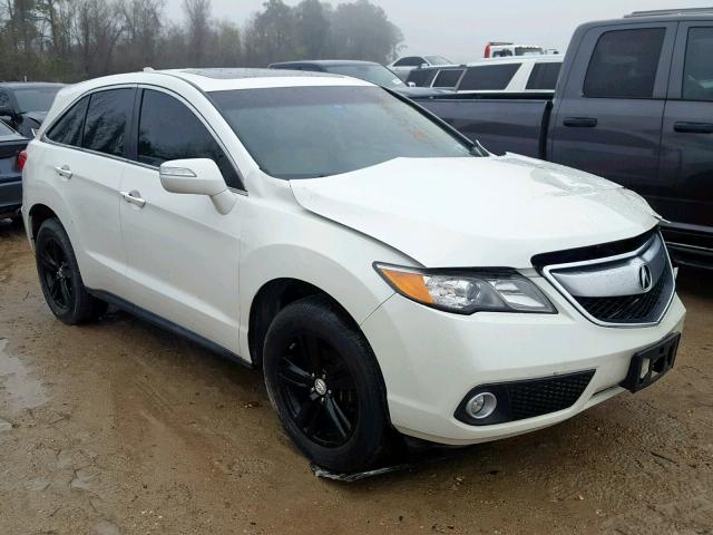 5J8TB4H59FL010629 - 2015 ACURA RDX TECHNO WHITE photo 1