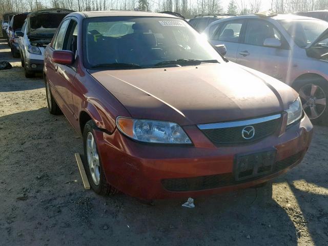 JM1BJ226520523052 - 2002 MAZDA PROTEGE DX RED photo 1