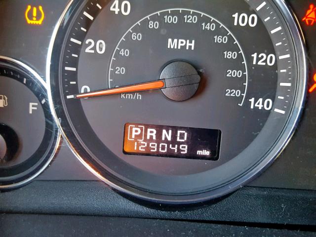 1J8HH48K18C143468 - 2008 JEEP COMMANDER BURGUNDY photo 8