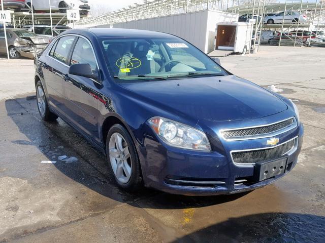 1G1ZB5EB0AF242075 - 2010 CHEVROLET MALIBU LS BLUE photo 1