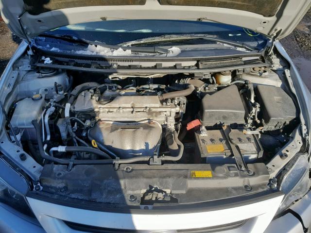 JTKJF5C7XC3040204 - 2012 TOYOTA SCION TC ნაცრისფერი ფოტო 7