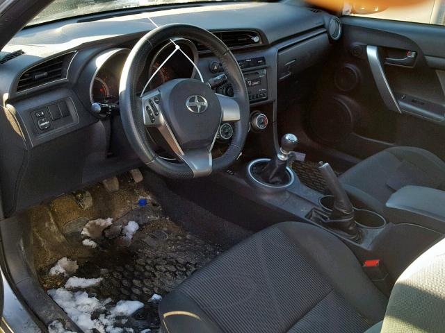 JTKJF5C7XC3040204 - 2012 TOYOTA SCION TC ნაცრისფერი ფოტო 9