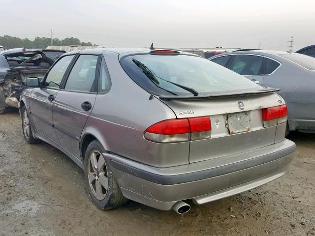 YS3DF58K922012232 - 2002 SAAB 9-3 SE GRAY photo 3