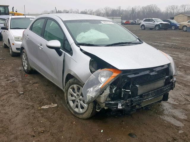 KNADM5A33G6675504 - 2016 KIA RIO LX SILVER photo 1