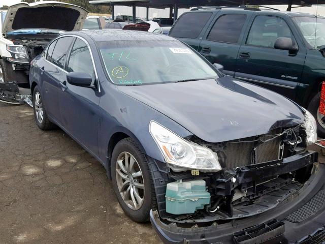 JNKCV61F29M352439 - 2009 INFINITI G37 BLUE photo 1