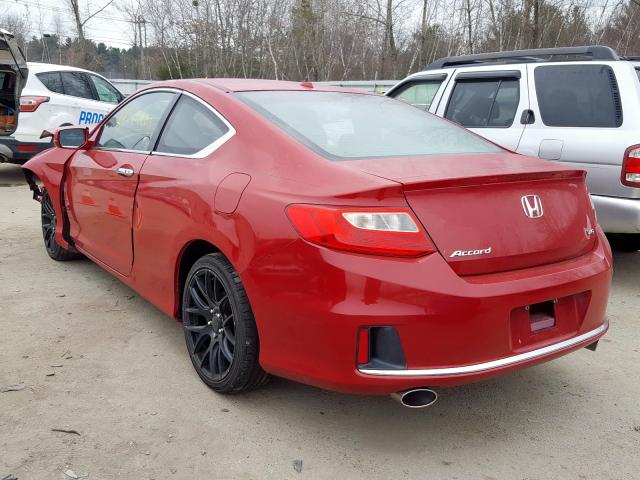 1HGCT2B8XDA011947 - 2013 HONDA ACCORD EXL  photo 3