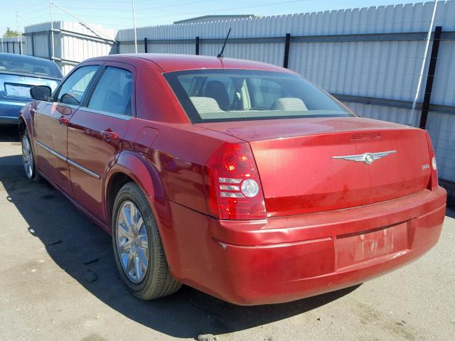 2C3LA43R58H123834 - 2008 CHRYSLER 300 LX RED photo 3