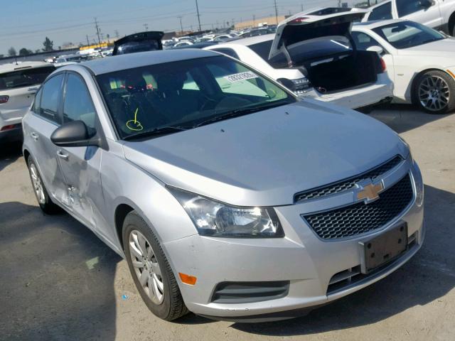 1G1PC5SH6B7291094 - 2011 CHEVROLET CRUZE LS SILVER photo 1