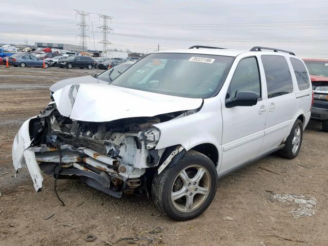1GNDV23L75D206086 - 2005 CHEVROLET UPLANDER L თეთრი ფოტო 2