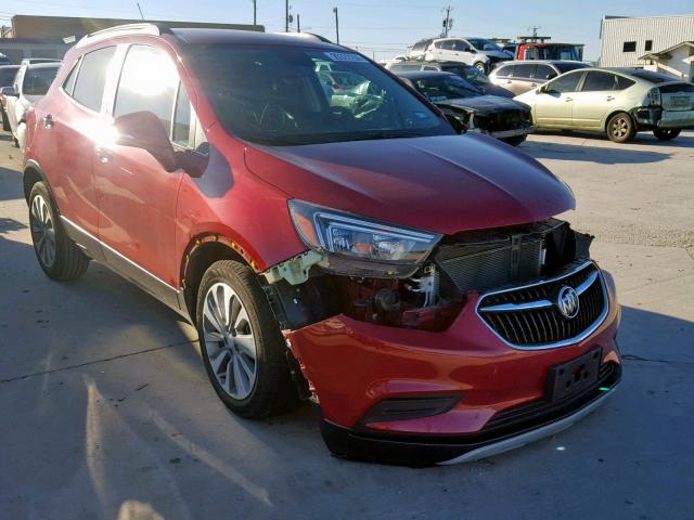 KL4CJASB7JB637448 - 2018 BUICK ENCORE PRE RED photo 1