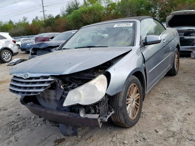 1C3LC55RX8N243715 - 2008 CHRYSLER SEBRING TO BLUE photo 2