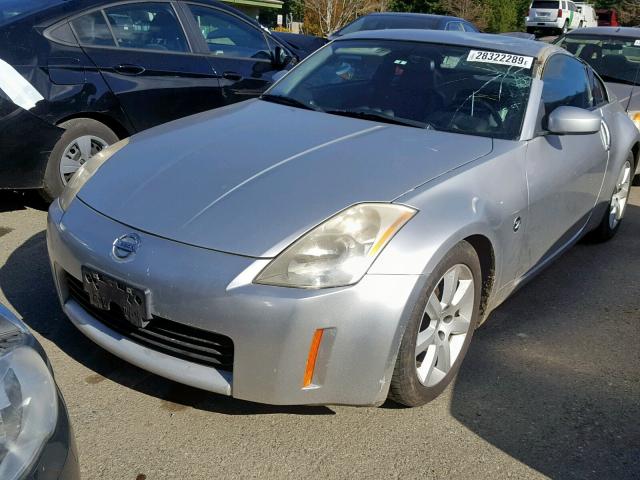 JN1AZ34D34T162575 - 2004 NISSAN 350Z COUPE SILVER photo 2