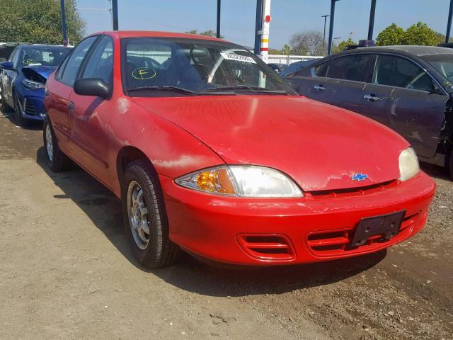 1G1JC524217411135 - 2001 CHEVROLET CAVALIER B RED photo 1