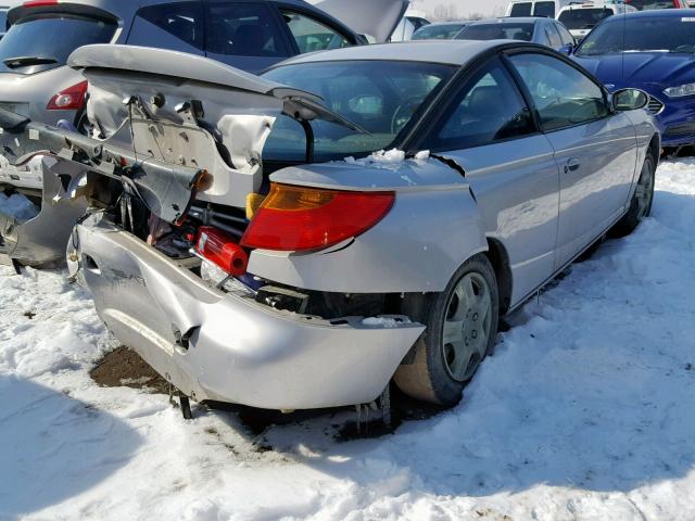 1G8ZY12771Z116898 - 2001 SATURN SC2 SILVER photo 4