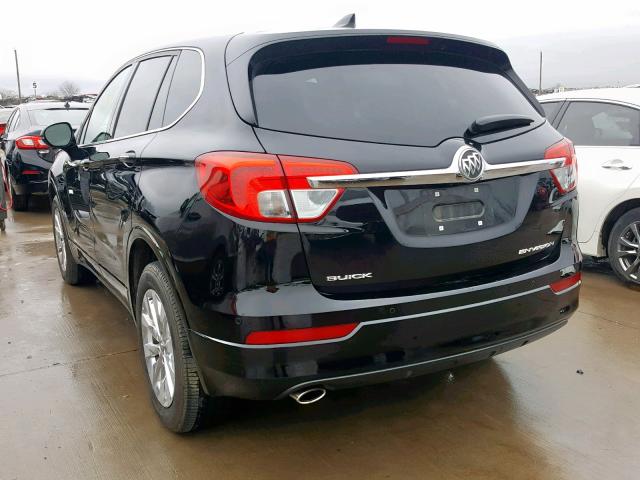 LRBFXBSA3HD130817 - 2017 BUICK ENVISION E BLACK photo 3